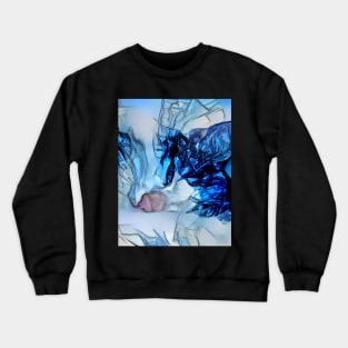 Blue Dream Kitten Cloud Crewneck Sweatshirt